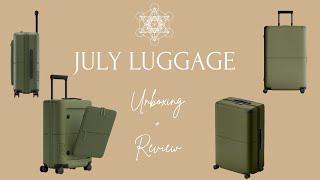 Is it WORTH THE HYPE? July Luggage Review + Unboxing