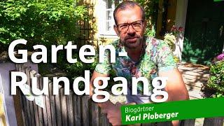 Gartenrundgang bei Biogärtner Karl Ploberger