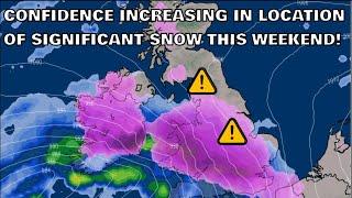 Confidence Increasing in Location of Significant Snow This Weekend! 2nd January 2024