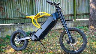 DIY Build Test Ride - Riding New Homemade Electric Motorcycle