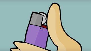 lighter (animated asmr)