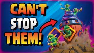 This CYCLE Deck is DOMINATING The Meta! —  Evo Goblin Drill BEST Deck Clash Royale