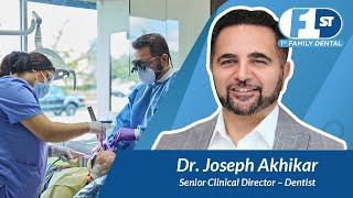 Dr. Joseph Akhikar - 1st Family Dental - Chicago & Surrounding Suburbs