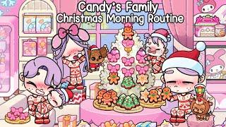 Candy’s Family Christmas Morning Routine at the My melody House Avatar World | Pazu