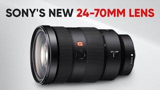 Sony Introduces World's First 24-70mm f/2.0 Lens