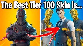 FORTNITE: RANKING EVERY TIER 100 SKIN FROM WORST TO BEST!