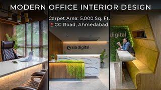 #Architect explains Modern Office #Interiordesign In #Ahmedabad.