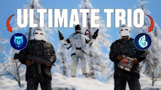 ULTIMATE TRIO CONQUERS THE SNOW ft @Blooprint @ComaYT