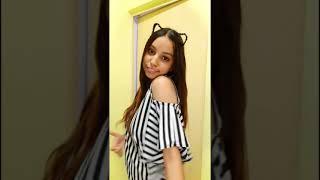 TRIED CAT-EAR HAIRSTYLE  #shorts #youtubeshorts || Life of Saara