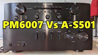 Marantz PM6007 Vs Yamaha A-S501 In Depth Comparison With Sound Tests