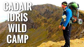 ICY COLD MOUNTAIN TOP CAMP (Cadair Idris Snowdonia)