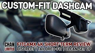 Upgrade Your Drive with the FitcamX 4k Dashcam | OEM-Style | Tailored Fit