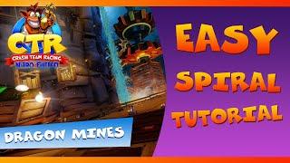 CTR Dragon Mines Guide | Spiral Corner Tips | Beat Oxide & Velo