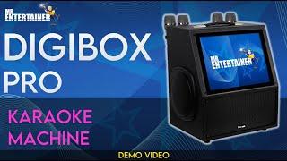 Mr Entertainer Digibox Pro Karaoke Machine Demo