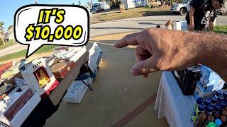 The Most Insane Price Ever at a Garage Sale – Are They Serious?