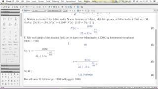 Maple L11 - Differentialligninger