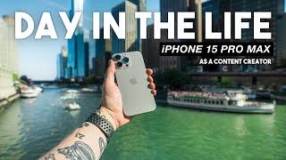 iPhone 15 Pro Max Day In The Life | A Content Creator’s Review