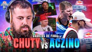 ¿GANÓ CHUTY? | REACCIÓN con CACHA y MISIONERO a CHUTY vs ACZINO | Red Bull Final Internacional 2023