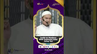 Syaikh Ini Membaca Kitab Tsalatsatul Ushul Setiap Hari - Ustadz Dzulqarnain M. Sunusi