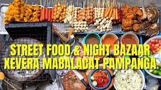 STREET FOOD & NIGHT BAZAAR XEVERA MABALACAT | WHEN IM BORED I WALK