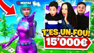 Ma FAMILLE découvre le PRIX de mon CASIER Fortnite ! (ils sont choqués)