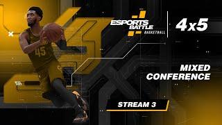 2024-11-23 - Mixed conference E-Basketball ESportsBattle Stream 3