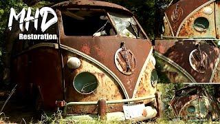 4K 1984 Old vehicle Restoration Repair Van Nissan | MHD Restoration