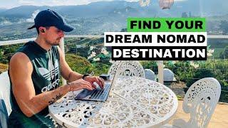 How to Pick a DIGITAL NOMAD DESTINATION to Work Remotely | Find Top Destinations for Digital Nomads