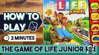 How to Play Game of Life Junior in 2 minutes - Easy Guide