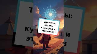 Туркмены: корни, культура и этногенез #история #туркмены #этногенез  #народымира #центральнаяазия