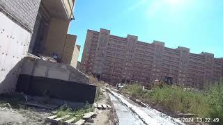 Стройка в Йошкар-Ола август 2024