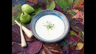 Crème de panais et poires