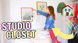 Decorating my closet studio! Shopping, HAUL, Transformation