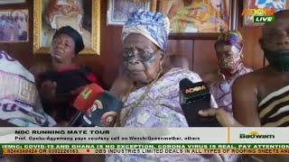 Prof. Opoku-Agyeman pays courtesy call on Wenchi Queen other - Badwam News on Adom TV (21-8-20)