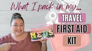 Essential Travel First Aid Kit 2024 | What to pack & why!