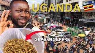 First time in UGANDA, KAMPALA is INSANE! | I can't believe I ate this!