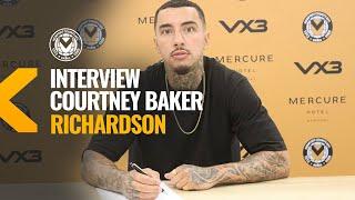 INTERVIEW | Courtney Baker-Richardson speaks after re-joining Newport County.