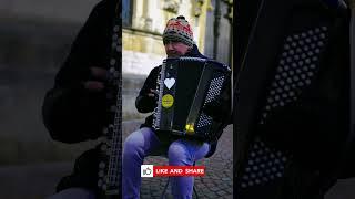 Vivaldi 'Storm" accordion musician from 'Summer' Four Seasons - Beautiful accordion music #shorts