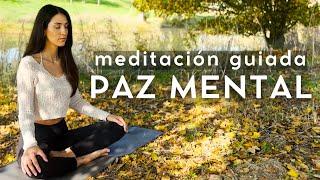 Meditación guiada para la PAZ MENTAL | Recupera tu FUERZA, CONFIANZA, y CALMA INTERIOR  @easyzen_