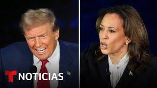 Estos fueron los temas clave del debate entre Trump y Harris | Noticias Telemundo