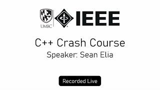 C++ Crash Course