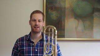 E Flat Major Arpeggio - Trombone