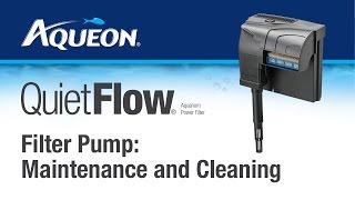 Aqueon | QuietFlow - Filter Pump: Maintenance and Cleaning