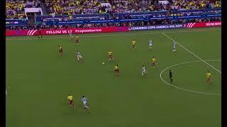 Magical Assist from Lo Celso - Lautaro Martinez SuperGoal - Argentina 1-0 Colombia - Copa America