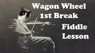 Wagon Wheel - 1st Solo Break for Fiddle Lesson