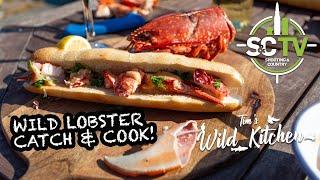 Shooting & Country TV | Tim's Wild Kitchen - Wild lobster catch and cook on the harbour