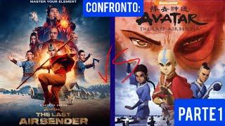 CONFRONTO:Avatar la leggenda di Aang-Netflix vs Serie Animata (Parte 1)