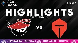 AL vs TES Highlights ALL GAMES | LPL Grand Final 2025 | Anyone's Legend vs Top Esports by Onivia