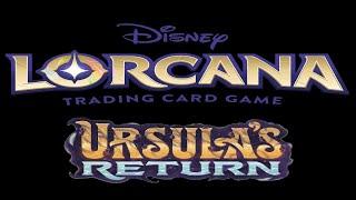 Disney's Lorcana - Ursula's Return - Booster Pack Opening!