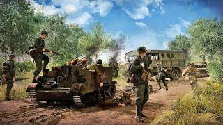 German Panzergrenadiers Ambush British Supply Convoy | Gates of Hell Liberation